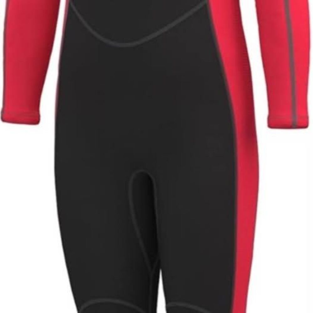 Hevto Kids Wetsuit 3/2mm Neoprene Full Body Back Zip for Boys Girls